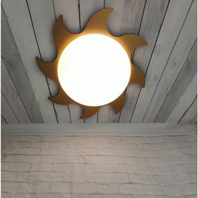 NIERMANN Soleil Lampe de plafond pour enfants - 53cm - Publicité NIERMANN Soleil Lampe de plafond pour enfants - 53cm - Publicité