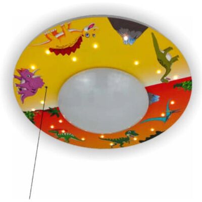 Niermann Standby 7002 Deckenleuchte - Bunt Dino Kinderlampe Niermann Standby 7002 Deckenleuchte - Bunt Dino Kinderlampe