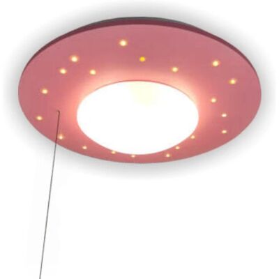Niermann Standby Deckenleuchte Pastellrosé - LED 15W - Kinderlampe Niermann Standby Deckenleuchte Pastellrosé - LED 15W - Kinderlampe