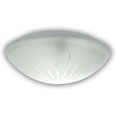 Niermann LED 12W Nurglasleuchte Schliffglas satiniert - 30 cm - lumière chaude - EU-made - lamp - Publicité Niermann LED 12W Nurglasleuchte Schliffglas satiniert - 30 cm - lumière chaude - EU-made - lamp - Publicité