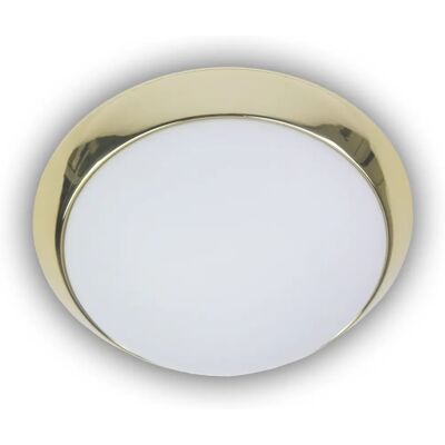 Niermann Deckenleuchte Opal Glas Messing - Deckenlampe Niermann Deckenleuchte Opal Glas Messing - Deckenlampe
