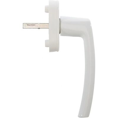 ROTO Maniglia Line standard - Colore traffico bianco - Perno da 32 mm ROTO Maniglia Line standard - Colore traffico bianco - Perno da 32 mm