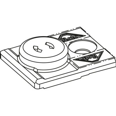 Roto - E-Tec Control Montageclip MVS - Ring Magnet MVS Roto - E-Tec Control Montageclip MVS - Ring Magnet MVS