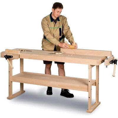 Holzkraft HB1901 Buchenholz Arbeitstisch - Werkbank Holzkraft HB1901 Buchenholz Arbeitstisch - Werkbank