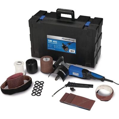 Metallkraft SM 100 Satiniermaschine - Schleif- und Poliergerät Metallkraft SM 100 Satiniermaschine - Schleif- und Poliergerät