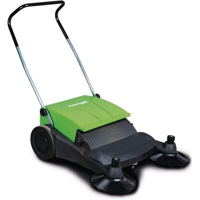 Cleancraft HKM 800 Kehrmaschine - 2 Seitenbesen, 40L Behälter Cleancraft HKM 800 Kehrmaschine - 2 Seitenbesen, 40L Behälter
