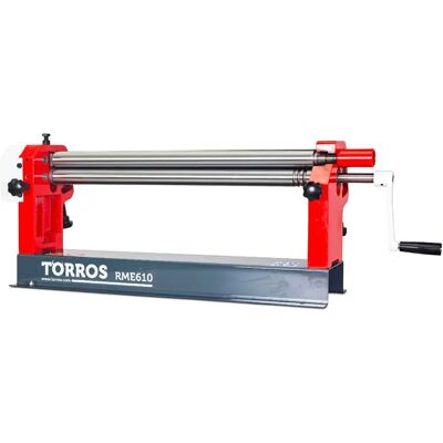 Torros RME610 - Rouleuse de tôles à 3 rouleaux, 610 mm - Publicité Torros RME610 - Rouleuse de tôles à 3 rouleaux, 610 mm - Publicité
