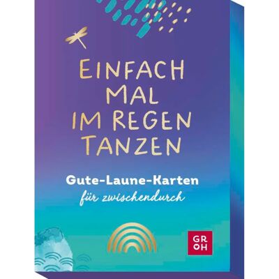 Groh Verlag - Einfach mal im Regen tanzen: Gute-Laune-Karten - 51 Seiten Groh Verlag - Einfach mal im Regen tanzen: Gute-Laune-Karten - 51 Seiten