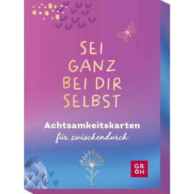 Groh Verlag - Achtsamkeitskarten - 50 Stück - Geschenk-Set Groh Verlag - Achtsamkeitskarten - 50 Stück - Geschenk-Set