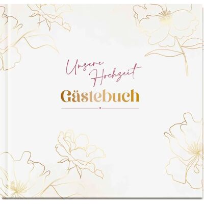 Groh Verlag Hochzeits Gästebuch - Kreativ, 96 Seiten, Goldfolie, Sticker Groh Verlag Hochzeits Gästebuch - Kreativ, 96 Seiten, Goldfolie, Sticker