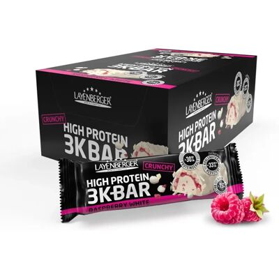 Layenberger 3K Protein Bar Crunchy - 15x45g - Áfonya Fehér - Fehérje szelet Layenberger 3K Protein Bar Crunchy - 15x45g - Áfonya Fehér - Fehérje szelet