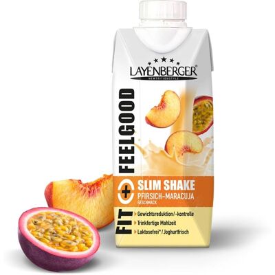 Layenberger Fit+Feelgood Slim Shake - Pfirsich-Maracuja - Mahlzeitenersatz Layenberger Fit+Feelgood Slim Shake - Pfirsich-Maracuja - Mahlzeitenersatz