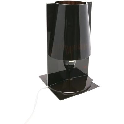 Lámpara de mesa Kartell Take Smoke - 18,5x17,5cm H:30cm - Lámpara de mesa Lámpara de mesa Kartell Take Smoke - 18,5x17,5cm H:30cm - Lámpara de mesa