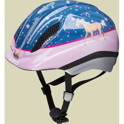 KED Meggy Kinder Fahrradhelm - Pferdefreunde - Leicht, Verstellbar, LED-Lichter KED Meggy Kinder Fahrradhelm - Pferdefreunde - Leicht, Verstellbar, LED-Lichter