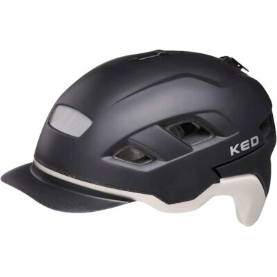 Casque KED Berlin - Noir Mat - 52-58cm - Casque Urbain - Publicité Casque KED Berlin - Noir Mat - 52-58cm - Casque Urbain - Publicité