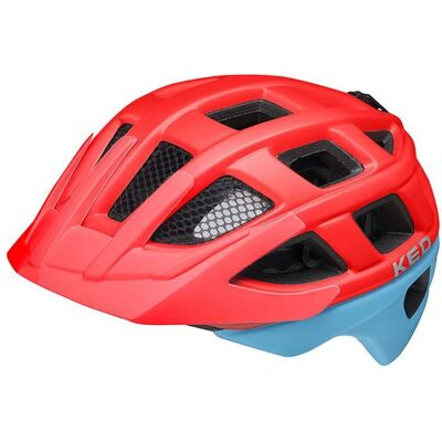 Casco KED Kailu Rojo y Azul Mate para Jóvenes Casco KED Kailu Rojo y Azul Mate para Jóvenes