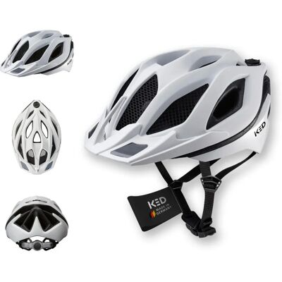 KED Spiri II Trend Fietshelm M 52-58cm wit mat KED Spiri II Trend Fietshelm M 52-58cm wit mat