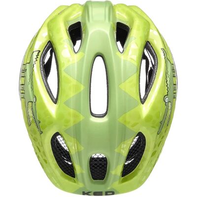 KED Meggy Trend III Grüner Croco Glänzend Fahrradhelm - Sicherheit & Leicht KED Meggy Trend III Grüner Croco Glänzend Fahrradhelm - Sicherheit & Leicht