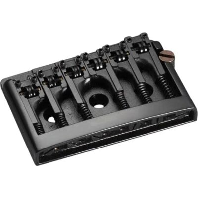 Schaller 12120400 Fekete - Verstellbarer Brücke für E-Gitarre Schaller 12120400 Fekete - Verstellbarer Brücke für E-Gitarre