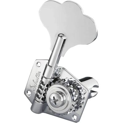 Schaller Bass BM 4L Chrome - Tuner de basse Schaller Bass BM 4L Chrome - Tuner de basse