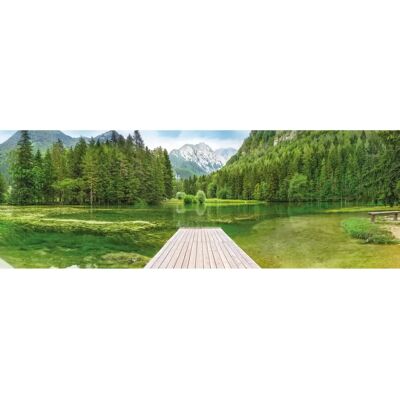 Papel pintado Green Lake KOMAR - Búfalo fotomural 368x127cm Papel pintado Green Lake KOMAR - Búfalo fotomural 368x127cm
