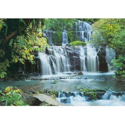 KOMAR Wasserfall Fototapete 368x254 cm - Tapete KOMAR Wasserfall Fototapete 368x254 cm - Tapete