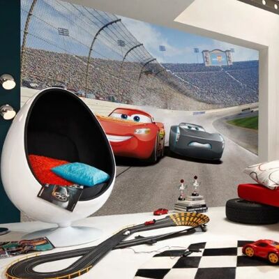 KOMAR Cars3 Curve Photomural - Bunt, 368x254cm, 8 panels KOMAR Cars3 Curve Photomural - Bunt, 368x254cm, 8 panels