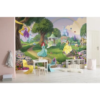 KOMAR Mural Disney Princess Rainbow - Dekoracja pokoju dziecięcego KOMAR Mural Disney Princess Rainbow - Dekoracja pokoju dziecięcego