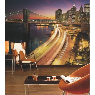 KOMAR NYC Lights Fototapete - Wandbild KOMAR NYC Lights Fototapete - Wandbild