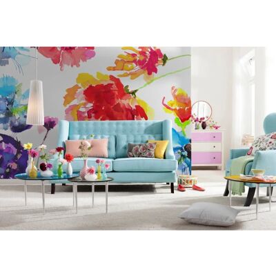 KOMAR Passie Muurposter - Bloemmotief, 368x254 cm KOMAR Passie Muurposter - Bloemmotief, 368x254 cm