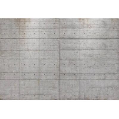 KOMAR Betonové bloky Tapeta - Přírodní, Šedá, 3,68m x 2,54m KOMAR Betonové bloky Tapeta - Přírodní, Šedá, 3,68m x 2,54m