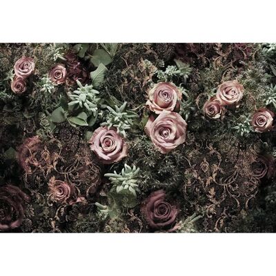KOMAR Velvet Wallpaper - Floral, Eco-friendly, 368x254 cm KOMAR Velvet Wallpaper - Floral, Eco-friendly, 368x254 cm