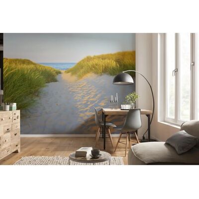 KOMAR Sandy Path Tapete - Landschaft, Bunt, Lichtbeständig KOMAR Sandy Path Tapete - Landschaft, Bunt, Lichtbeständig