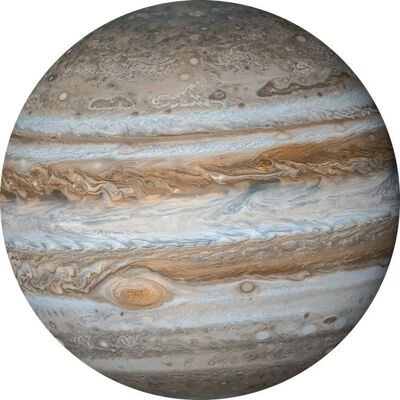 Komar Jupiter Samolepicí Kulatá Tapeta - Barevná Komar Jupiter Samolepicí Kulatá Tapeta - Barevná