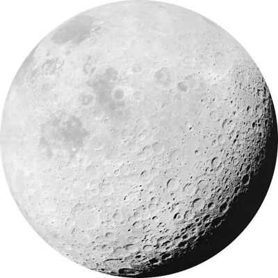 KOMAR Luna Selbstklebende Vliestapete - 125x125cm - Weltraummotiv KOMAR Luna Selbstklebende Vliestapete - 125x125cm - Weltraummotiv