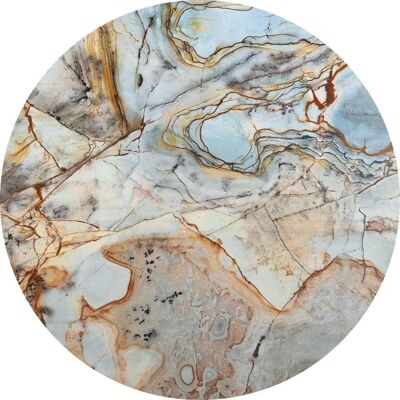 KOMAR Kulatá samolepící tapeta Marble Sphere - 125 cm KOMAR Kulatá samolepící tapeta Marble Sphere - 125 cm