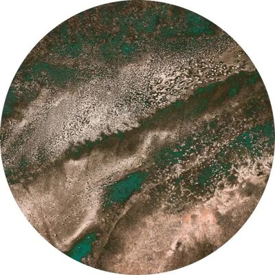 Papel pintado autoadhesivo KOMAR Cuivre Oro Rosa Verde Bronce - 125x125cm Papel pintado autoadhesivo KOMAR Cuivre Oro Rosa Verde Bronce - 125x125cm