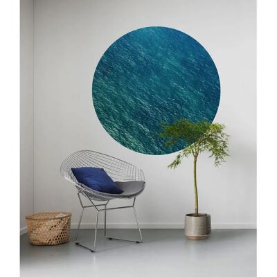 KOMAR Ruhe Runde Wandbild - 125x125 cm - Blau KOMAR Ruhe Runde Wandbild - 125x125 cm - Blau