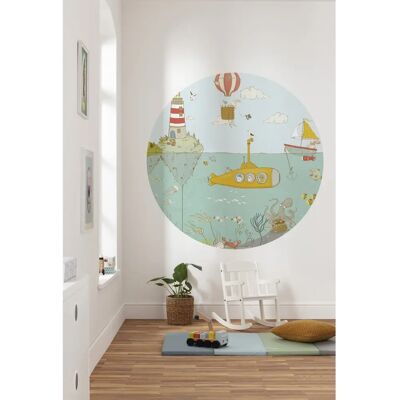 KOMAR Unterwasser Wandbild - Vlies, 125x125 cm, Bunt KOMAR Unterwasser Wandbild - Vlies, 125x125 cm, Bunt