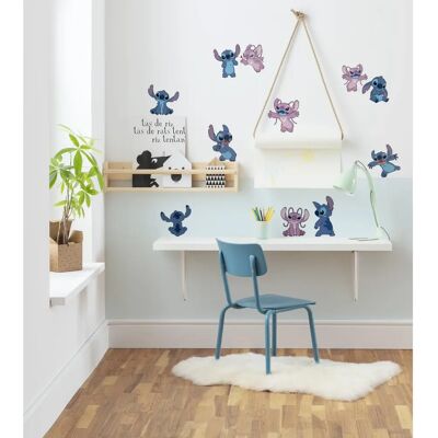 Disney Stitch 12-Piece Sticker Set - 50x70 cm Disney Stitch 12-Piece Sticker Set - 50x70 cm