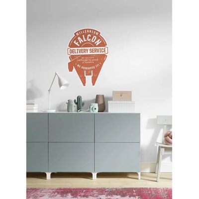 KOMAR Star Wars Lieferservice Wandtattoo 50x70cm Rot & Weiß Kinder Wanddeko KOMAR Star Wars Lieferservice Wandtattoo 50x70cm Rot & Weiß Kinder Wanddeko