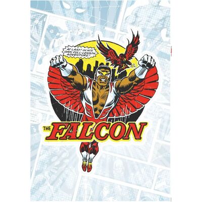 KOMAR Falke Comic Classic Wandtattoo - Wandtattoo KOMAR Falke Comic Classic Wandtattoo - Wandtattoo