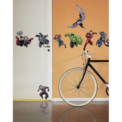 KOMAR Sticker Muraux Avengers Enfants - Coloré, 100x70cm - Publicité KOMAR Sticker Muraux Avengers Enfants - Coloré, 100x70cm - Publicité