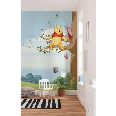 Papier peint Winnie Pooh Tree - 184x254 cm, 4 Rouleaux - Publicité Papier peint Winnie Pooh Tree - 184x254 cm, 4 Rouleaux - Publicité