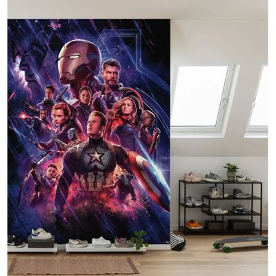 KOMAR Avengers Endgame Filmplakat Tapete - 184x254 cm KOMAR Avengers Endgame Filmplakat Tapete - 184x254 cm