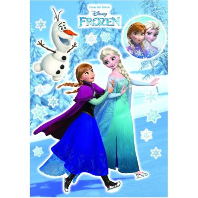 KOMAR Wandtattoo Anna Elsa Prinzessinnen Schneemann - Wandtattoo KOMAR Wandtattoo Anna Elsa Prinzessinnen Schneemann - Wandtattoo