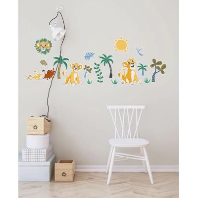 Komar Disney Löwe König Oase Wandtattoo - 50x70 cm Komar Disney Löwe König Oase Wandtattoo - 50x70 cm