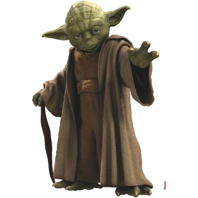 Star Wars Yoda väggklistermärke - 100x70cm - Barnrumsdekoration Star Wars Yoda väggklistermärke - 100x70cm - Barnrumsdekoration