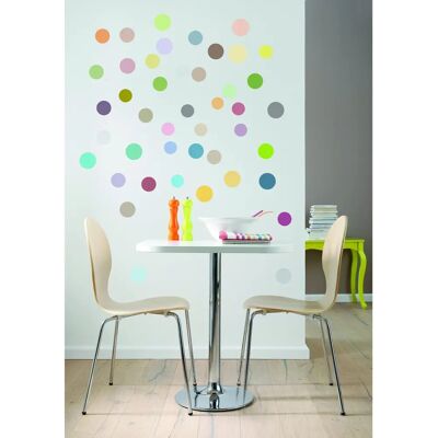 KOMAR Wandtattoo 50x70cm - Bunte Punkte KOMAR Wandtattoo 50x70cm - Bunte Punkte