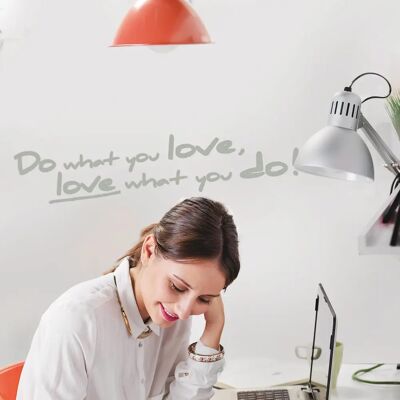 KOMAR Wandtattoo Do what you love - Wandtattoo KOMAR Wandtattoo Do what you love - Wandtattoo